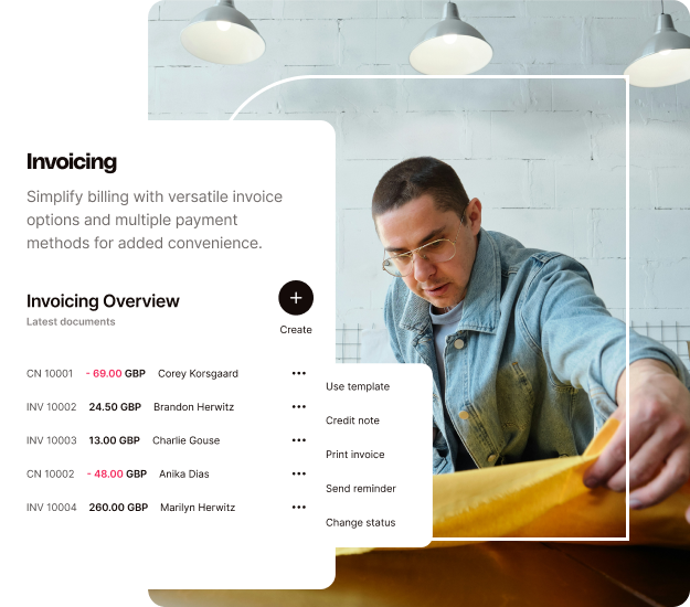 Start sending invoices